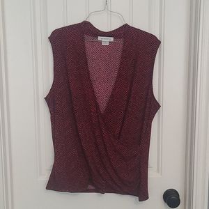 Liz Claiborne sleeveless top